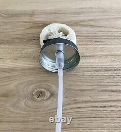 100 Pewter Color Mason Jar Soap/Lotion Dispenser Lids Wholesale/Bulk Value Pack