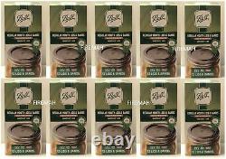 10 Pack Ball Regular Mouth Canning Lids Bands And Lids Mason Jars 12 Count Each