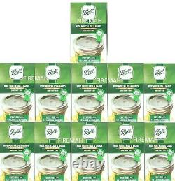 11 Packs Of Ball Wide Mouth Mason Canning Jar Lids And Bands 12 Per Pack
