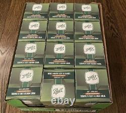 12 Boxes BALL Wide Mouth Lids and Bands Mason Jar Canning Lot 144 Total Lids FS