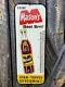1950s Mason's Root Beer Thermometer. 26inx10in. Works! Painted Metal