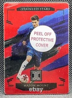 2020-21 Panini Impeccable EPL =Mason Mount= RED Stainless Stars # /12 Chelsea