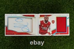 2020 Immaculate ALEXANDRE LACAZETTE On Card Patch Jersey Auto #33/56 Arsenal