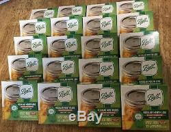 20 Boxes/12 BALL REGULAR Mouth Dome Lids For Mason Jars Canning Preserving