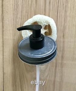 30 Pewter Color Mason Jar Soap/Lotion Dispenser Pump Lids. Wholesale/Bulk