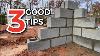 3 Great Tips For Block Work Build A Foundation