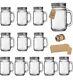 61 Mason Jar Cups With Lids-in Boxes