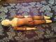 Antique Doll 15 Wood Springfield Or Ellis Or Mason Original Metal Hands Feet