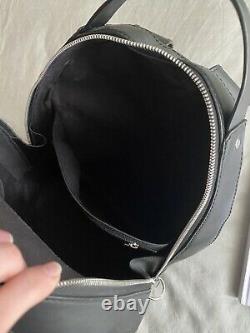 Alexander Wang Leather Mason Backpack Black Silver