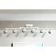 Allen + Roth Track Light 6 Head Mason Collection White Kmh1406-wh Lowes Exclusiv