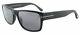 Authentic Tom Ford Tf 445 Mason 02d Matte Black Sunglasses Grey Polarized Lens