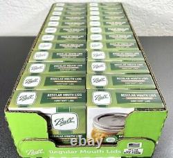 BALL Regular Mouth Canning Lids Fits Mason Jar 24 Boxes Full Case with 288 Lids
