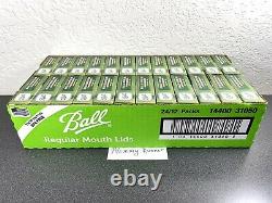 BALL Regular Mouth Canning Lids Fits Mason Jar 24 Boxes Full Case with 288 Lids