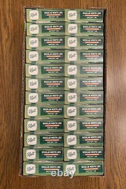 BALL Regular Mouth Mason Canning Jar Lid FULL CASE 24 Boxes with 288 Total Lids