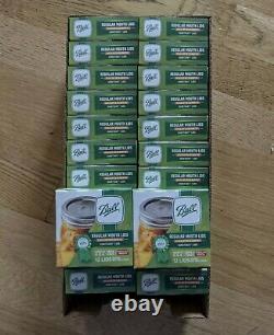 BALL Regular Mouth Mason Canning Jar Lids 24 Boxes 288 Total Lids In-Hand Case