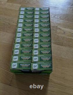 BALL Regular Mouth Mason Canning Jar Lids 24 Boxes 288 Total Lids In-Hand Case
