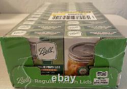 BALL Regular Mouth Mason Canning Jar Lids 24 Boxes of 12 Lids 288 Total Lids
