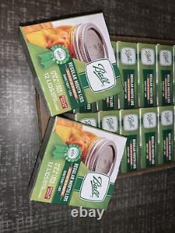 BALL Regular Mouth Mason Canning Jar Lids (288) 24 Boxes, Full Case! BPA Free