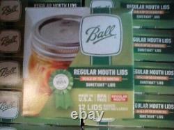 BALL Regular Mouth Mason Canning Jar Lids FULL CASE 24 Boxes with288 Total Lids