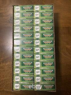 BALL Regular Mouth Mason Canning Jar Lids (Full Case) 24 Boxes of 12 (288 Total)