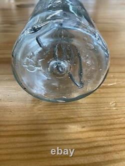 BORDEN'S PAT. 1915 Malted Milk Hand Mixer Glass Mason Jar with Paperwork Pint