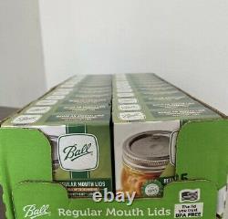Ball Regular Mouth Canning Mason Jar Lids 24 Boxes of 12 288 Count