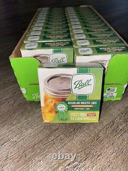 Ball Regular Mouth Mason Canning Jar Lids Full Case, 24 Boxes, 288 Total Lids