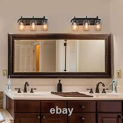 Bathroom Vanity Light Fixtures, Farmhouse Lighting, Mason Jar Lights for Bathroo