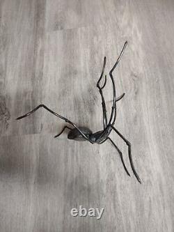 Burnished Scrap Metal Spider