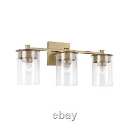 Capital Lighting 146831-532 Mason 3 Light 21W Bathroom Vanity Brass
