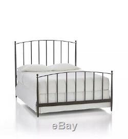 Crate & Barrel Mason Full Bed with included Serta Mattress Set