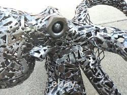 Curious Octopus Handmade Metal Sculpture by Mason Haynes