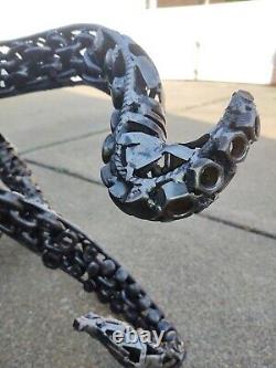 Curious Octopus Handmade Metal Sculpture by Mason Haynes