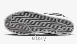 DZ7260-400 Mason Silva Nike SB Zoom Blazer Mid Dark Obsidian and Metallic Silver