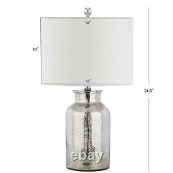 Esmee 24.5 In. Mercury Silver Mercury Glass Table Lamp
