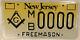 Freemason Free Master Mason Nj License Plate Masonry Lodge New Jersey