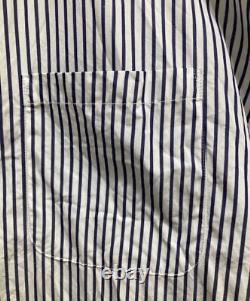 Gold Thomas Mason Striped Shirt Size S J2384