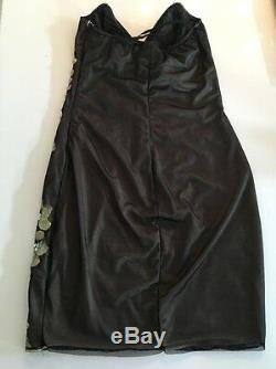 Holt Miami Dress Jessi Black Gold Dress Size Medium $379