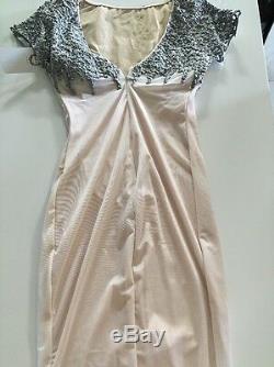 Holt Miami Dress Kora Nude In Silver NO Tag Size Small $379