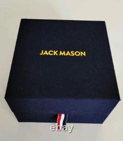JACK MASON AVIATION BLACKOUT MODEL JM-A401-004 38mm Japan Exclusive WithR100m Used