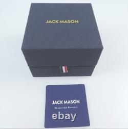 JACK MASON AVIATION JM-A401-001 Quartz 38mm stainless steel case