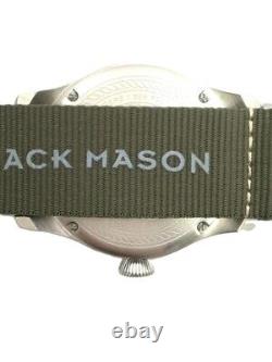 JACK MASON AVIATION Quartz JM-A101-007 khaki