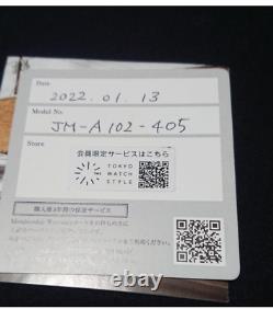 JACK MASON BLACKOUT AVIATION JM-A102-405 Quartz Chronograph 42mm Japan Limited