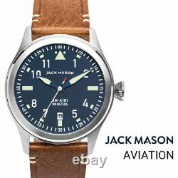 JACK MASON JM-A101-004 Pilot watch Classical navy