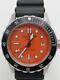 Jack Mason Jm-d101-026 Quartz Orange Dial Men's Wrist Watch From Jp Preowned