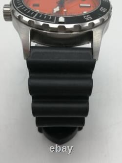 JACK MASON JM-D101-026 Quartz Orange Dial Men's Wrist Watch From JP Preowned