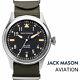 Jack Mason Watches Jm-a101-007 Aviation Nato Nylon Belt Waterproof Round Case