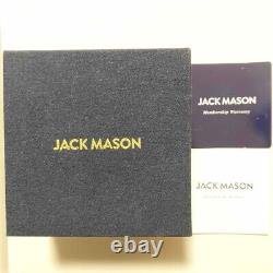 JACK MASON watches JM-A401-006 Quartz 38mm stainless steel case water No battery
