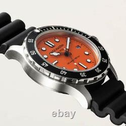JACK MASON watches JM-D101-026 Limited orange diver watch waterproof 42mm case
