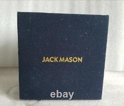 Jack Mason Aviation Chronograph Gold-tone St. Steel Ladies Watch Jm-a202-006 New